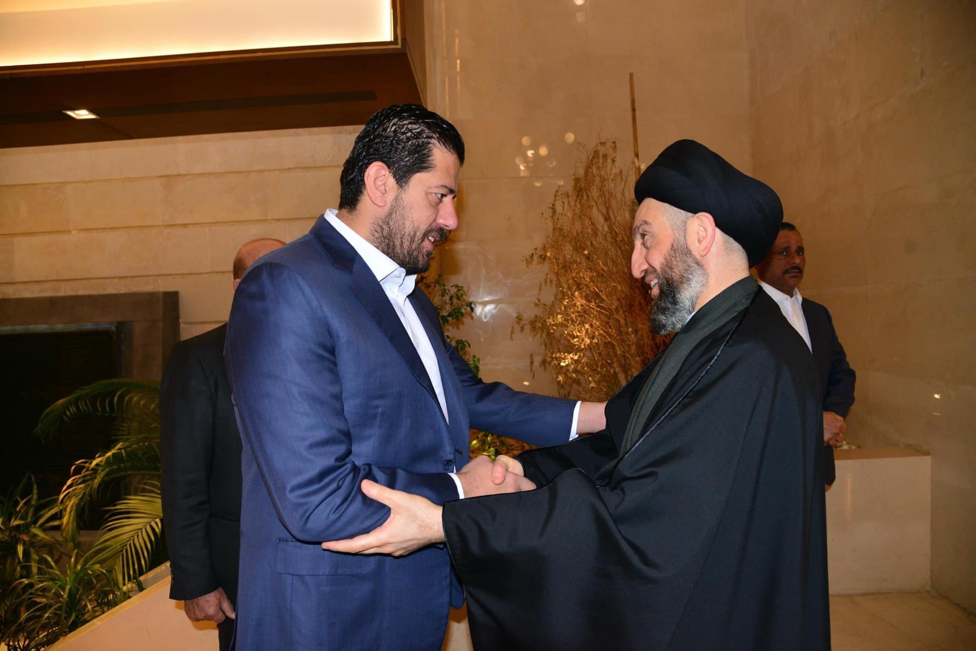 شاڵاو کۆسرەت رەسول سەردانی عەمار حەکیم دەکات