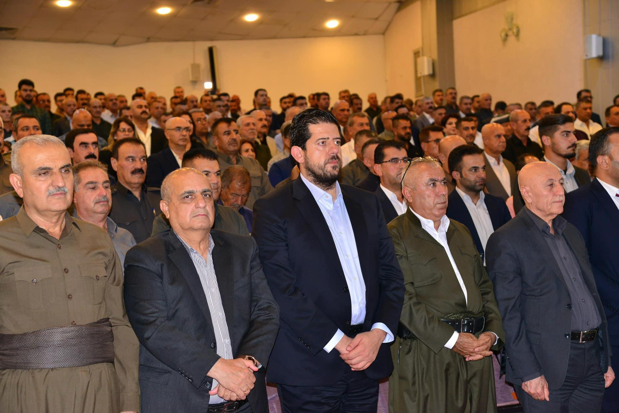 ئامادەبوونمان لە مەراسیمی ناساندن و بڵاوکردنەوەی کتێبی(لەپێناو مرۆڤایەتیدا هۆلۆکۆستێک بۆ داعش) لە نووسینی وەستا رەسول