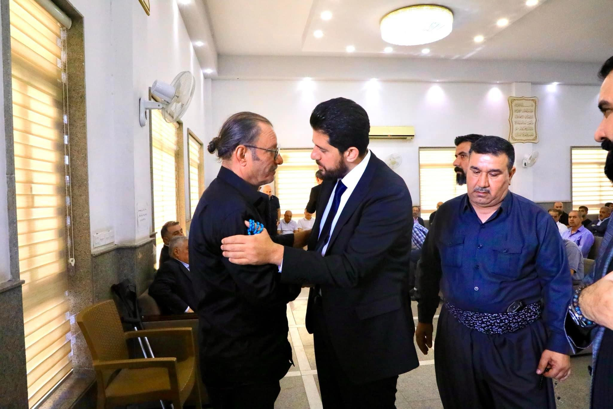 لە هەولێر شاڵاو کۆسرەت رەسول بەشداری لە ژمارەیەک پرسە دەکات