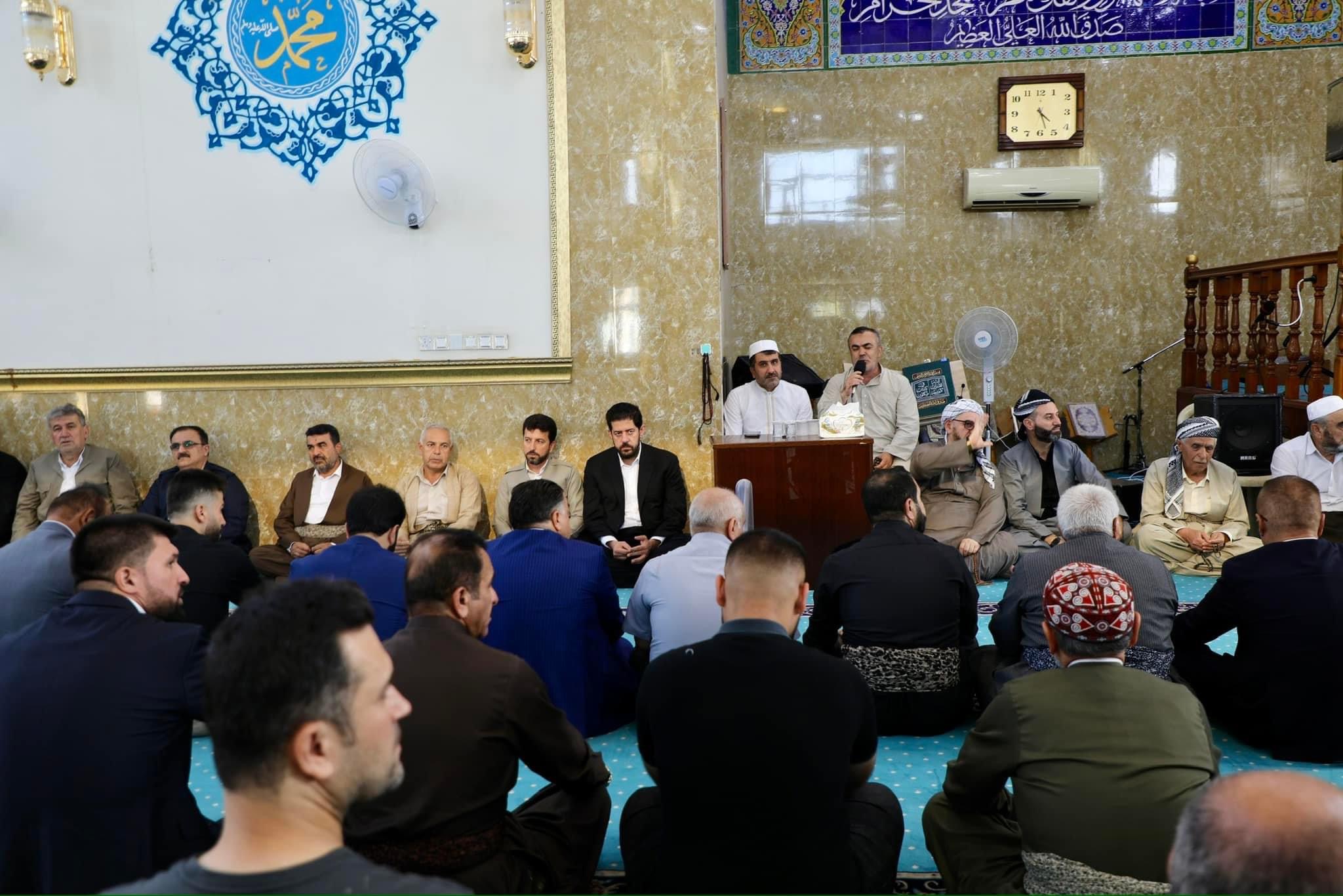 شاڵاو کۆسرەت رەسول لە هەولێر بەشداری لە ژمارەیەک پرسە دەکات