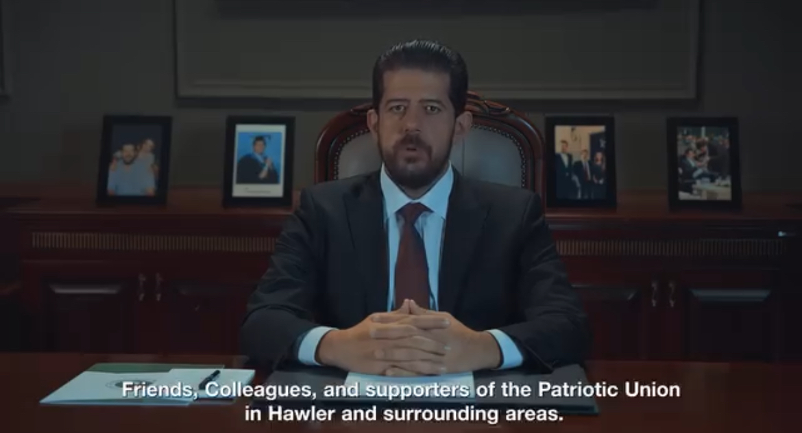 پەیامی ئاشتبوونەوەی شاڵاو کۆسرەت رەسول بۆ هەولێرییەکان