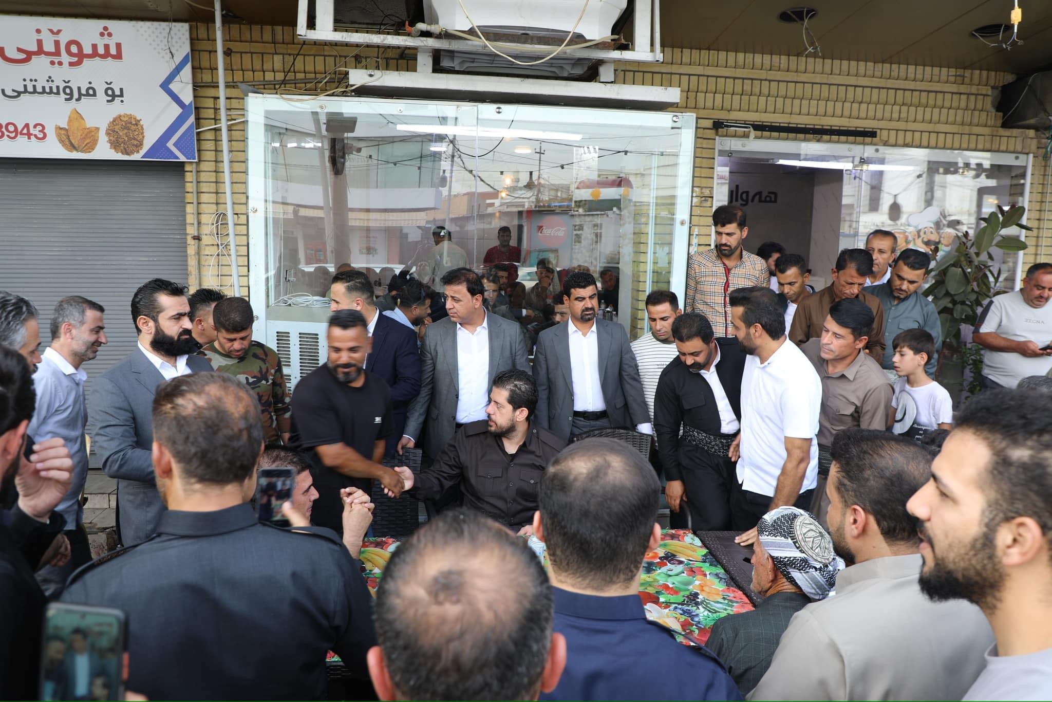 ئەمڕۆ لە گەڕەکی تەیراوە