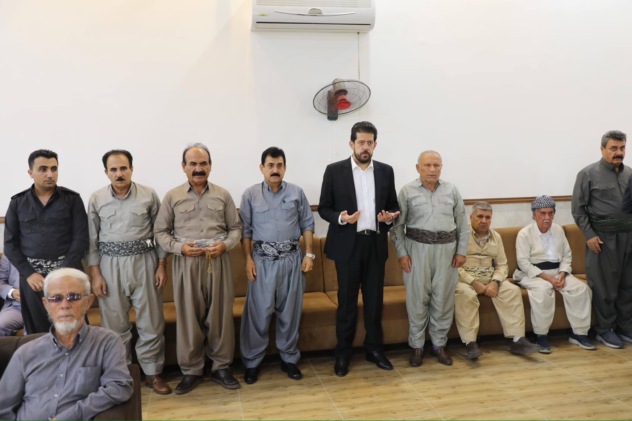 شاڵاو کۆسرەت رەسول بەشداری ژمارەیەک پرسە دەکات