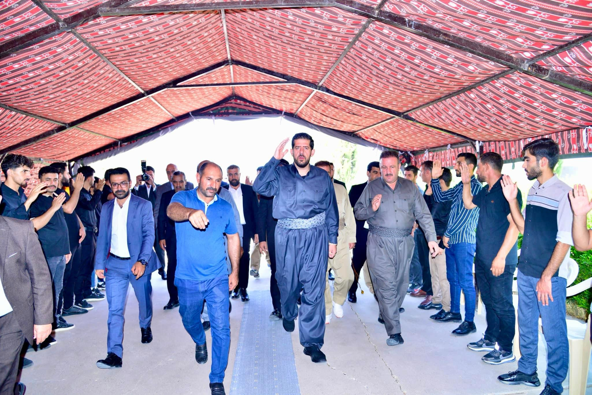 شاڵاو کۆسرەت رەسول بەشداری لە ژمارەیەک پرسە دەکات