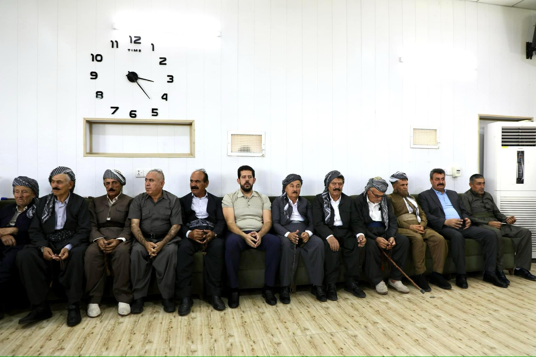 شاڵاو کۆسرەت رەسول بەشداری لە پرسەیەک دەکات