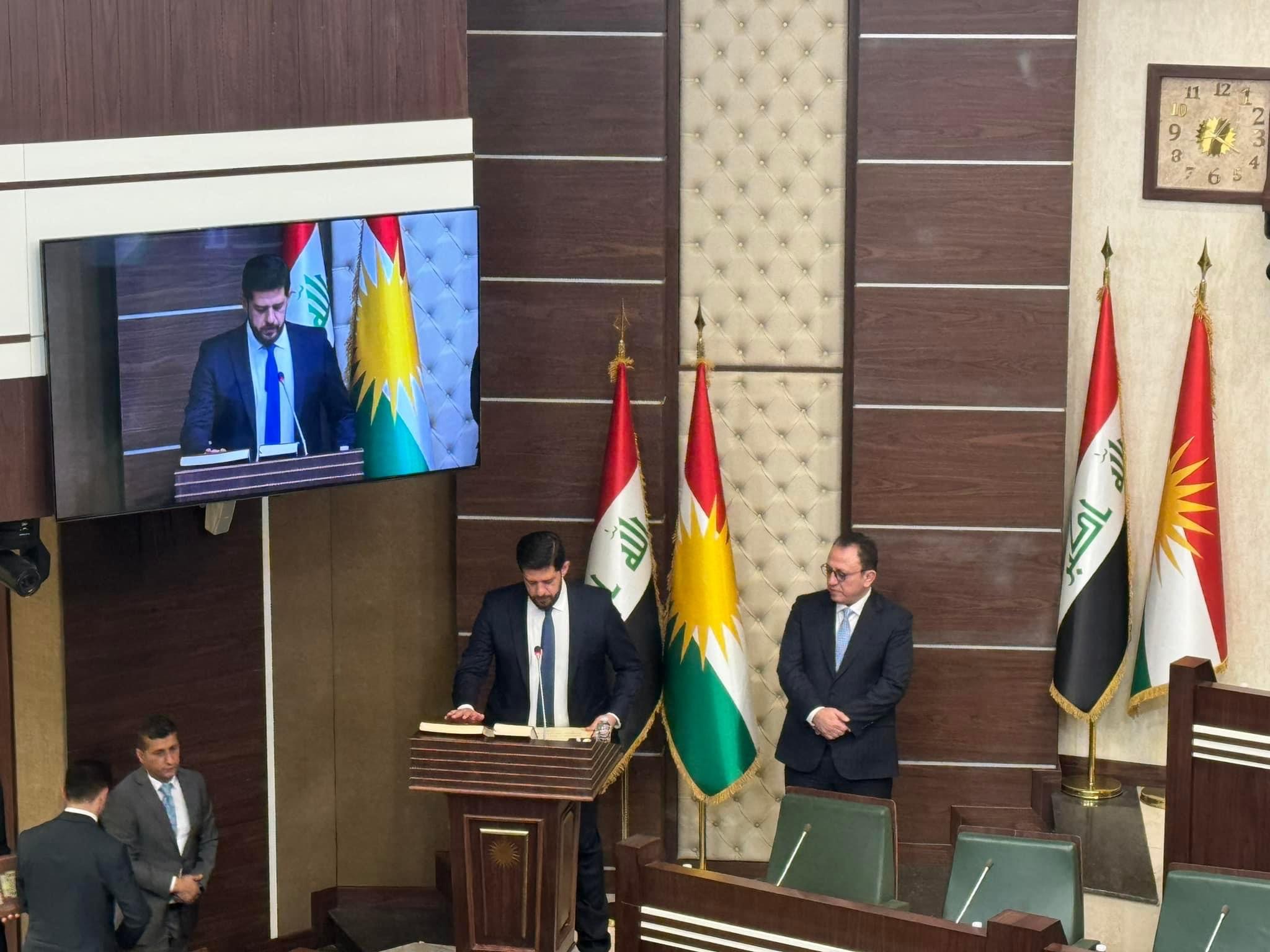 دانیشتنی دەستپێکی خولی شەشەمی پەرلەمانی کوردستان