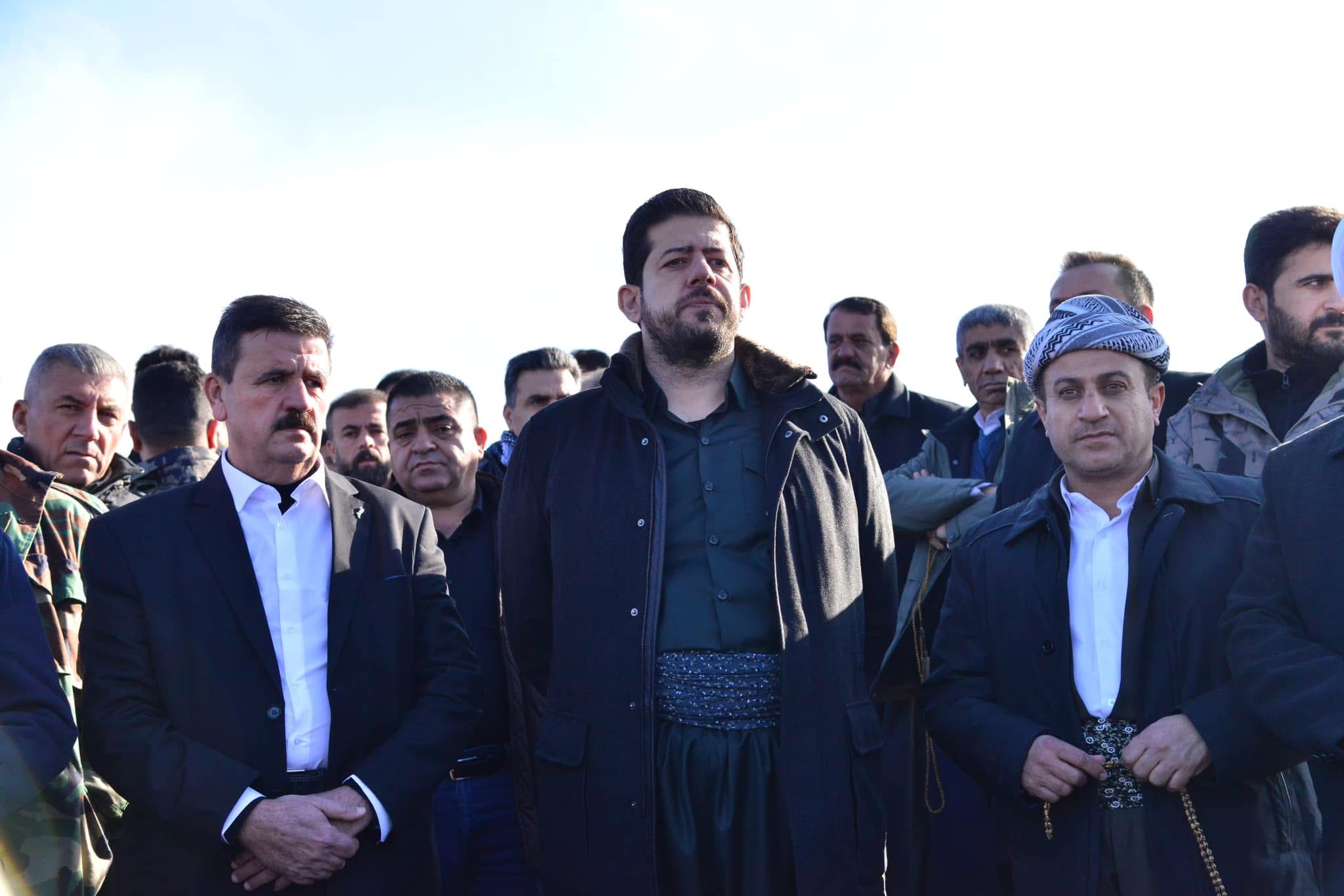 بەشداری کردنمان لە مەراسیمی ناشتنی تەرمی عەمیدی مافپەروەر (فەرهاد محەمەد) لە گۆڕستانی کەسنەزان لە شاری هەولێر