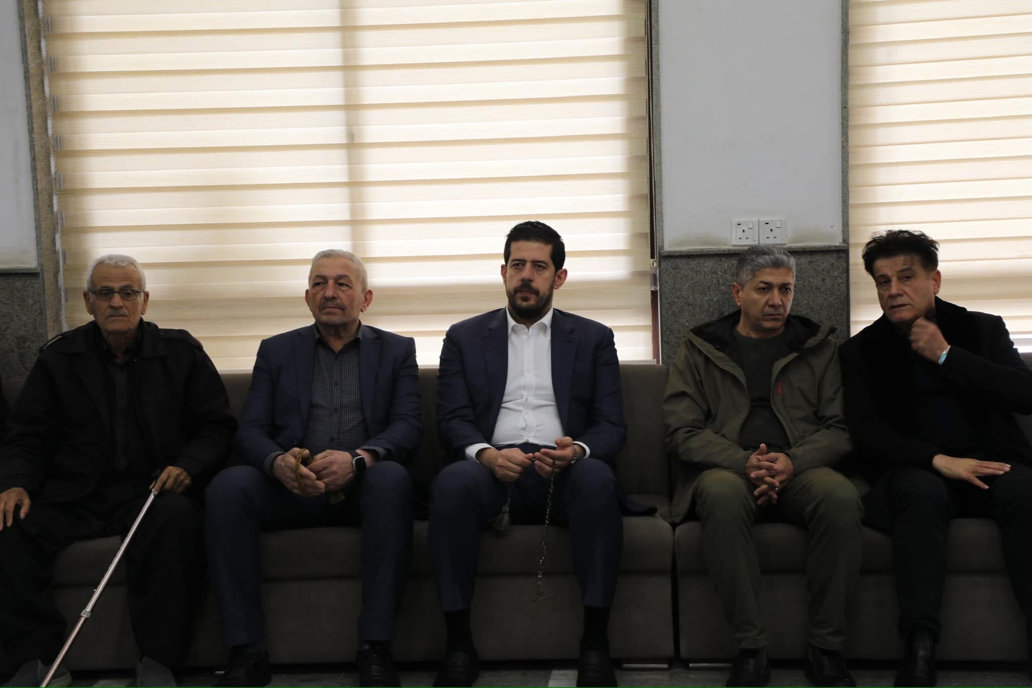 شاڵاو کۆسرەت رەسول بەشداری لە پرسەی نەمام مستەفا حەمەد عاڵایی دەکات