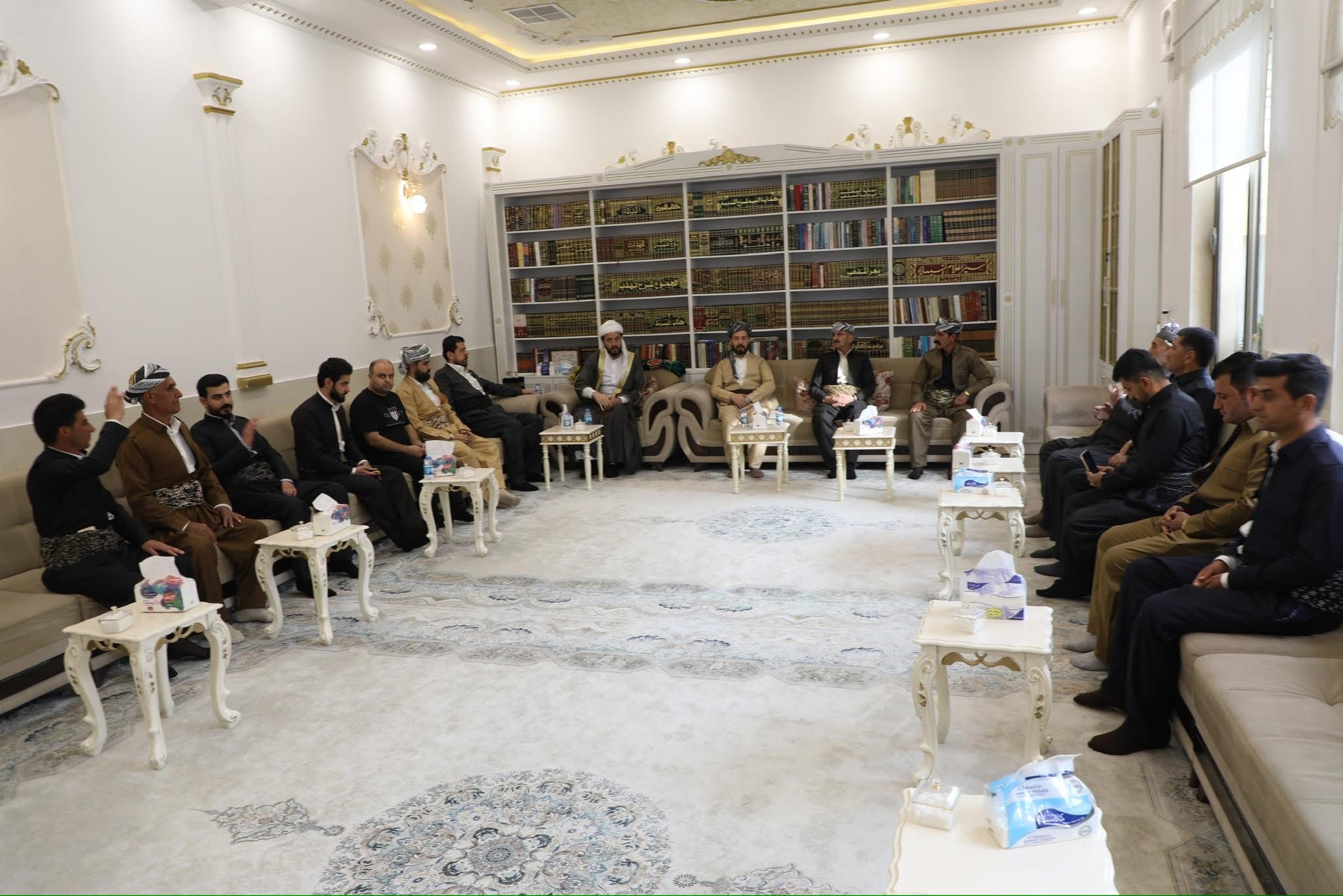 لە هەولێر شاڵاو کۆسرەت رەسول ژمارەیەک خانەوادەو تەکیەی بەسەرکردەوە