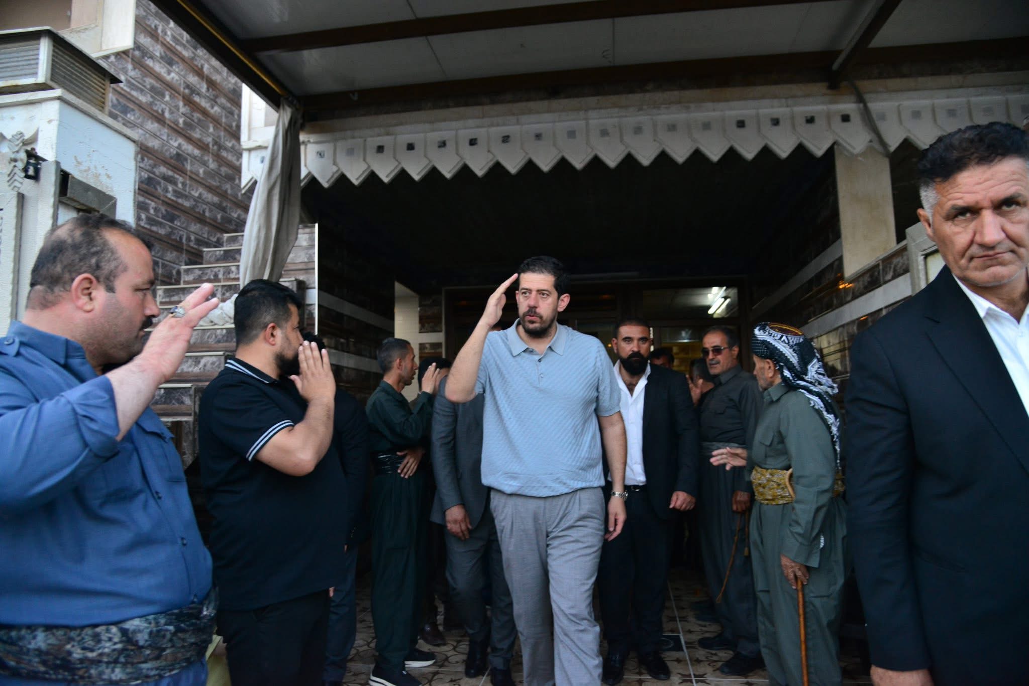 لە هەولێر شاڵاو کۆسرەت رەسول بەشداری لە ژمارەیەک پرسە دەکات