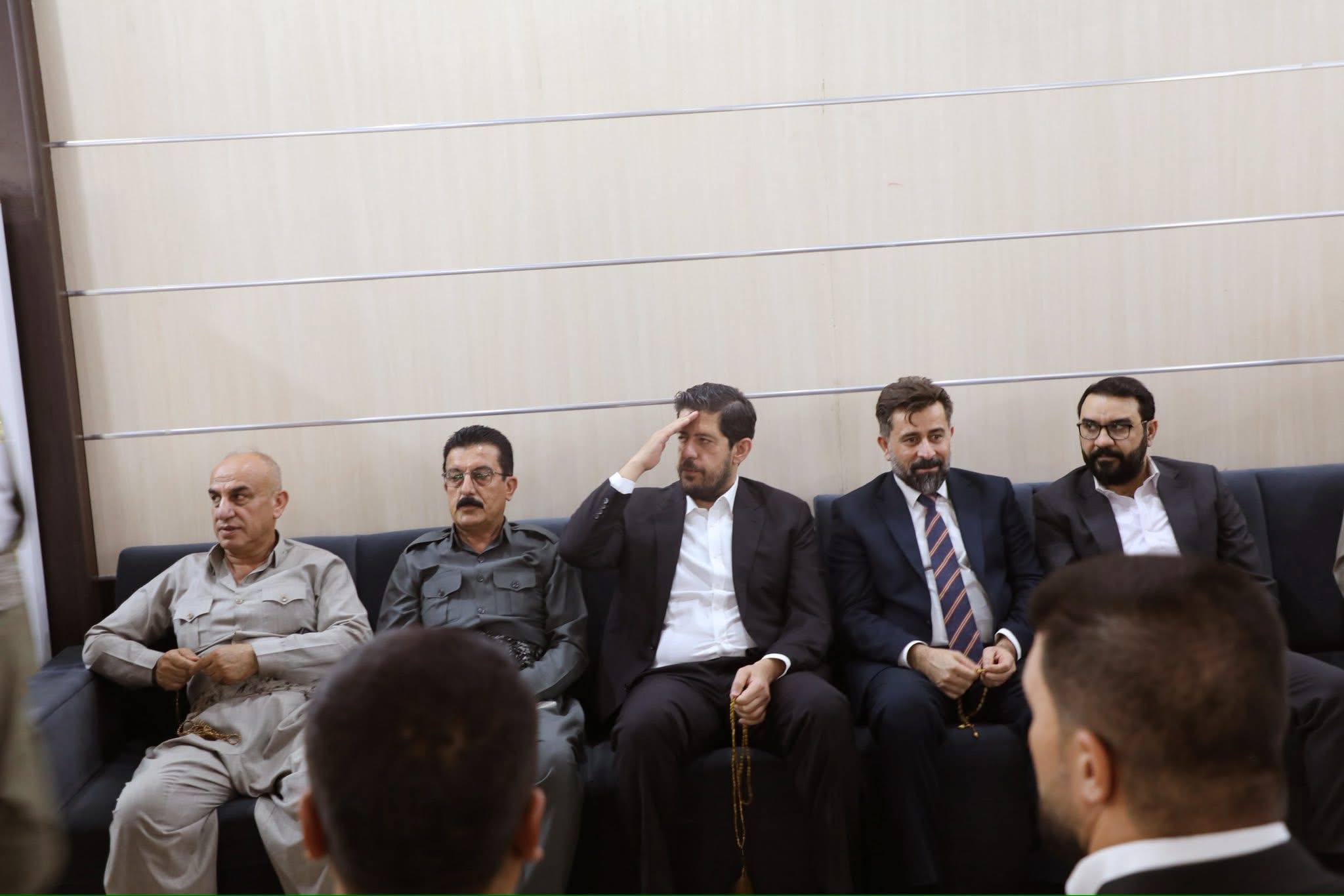 شاڵاو کۆسرەت رەسول لە هەولێر بەشداری لە ژمارەیەک پرسە دەکات