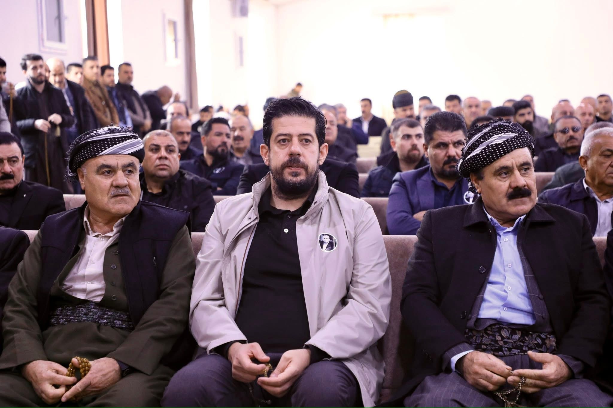 چەمچەماڵ شاڵاو کۆسرەت رەسول بەشداری لە پرسەی شەهید ئاکۆ سابیر دەکات